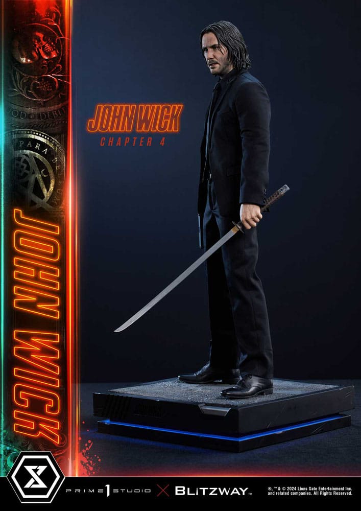 John Wick Chapter 4 John Wick 54 cm 1/4 Bonus Version Premium Masterline Series Statue