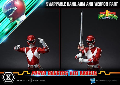 Mighty Morphin Power Rangers Premium Masterline Statue 1/4 Red Ranger 62 cm
