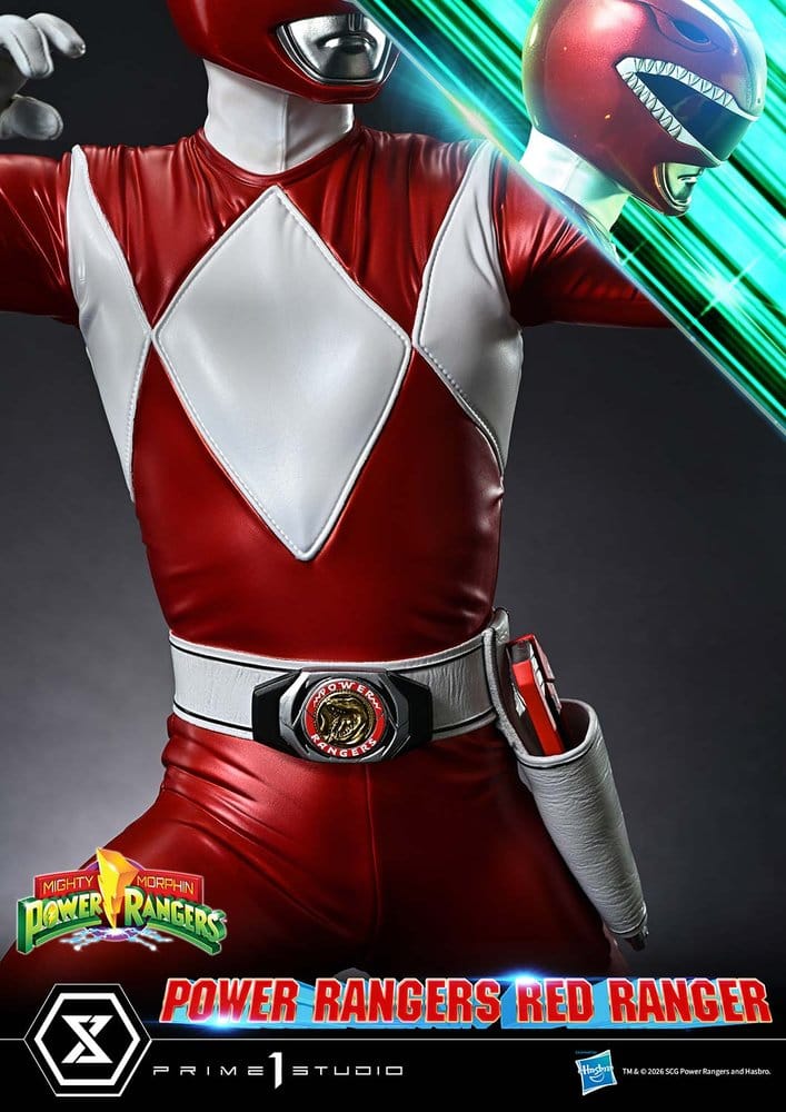 Mighty Morphin Power Rangers Premium Masterline Statue 1/4 Red Ranger 62 cm