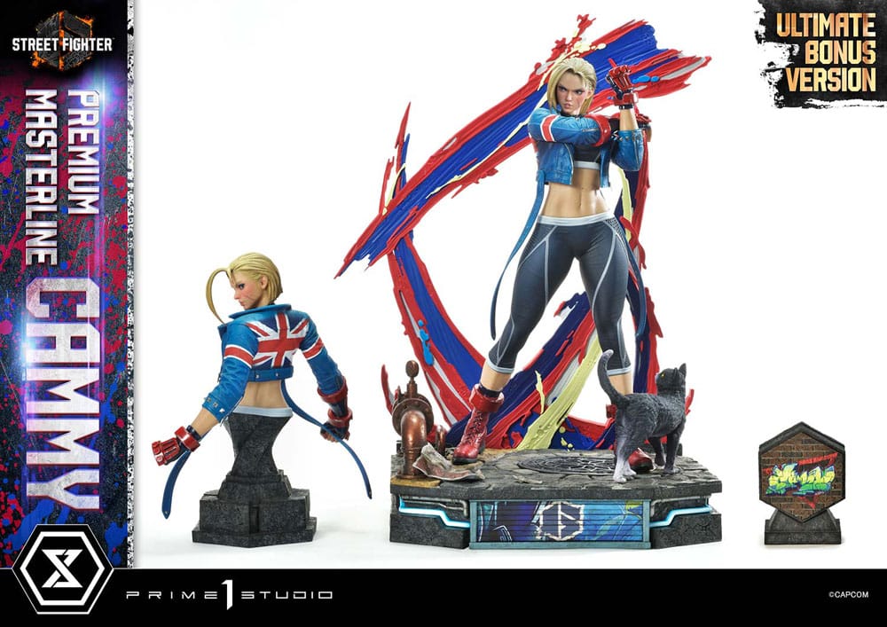 Street Fighter Cammy Bonus Version 55 cm 1/4 Ultimate Premium Masterline Series Statue