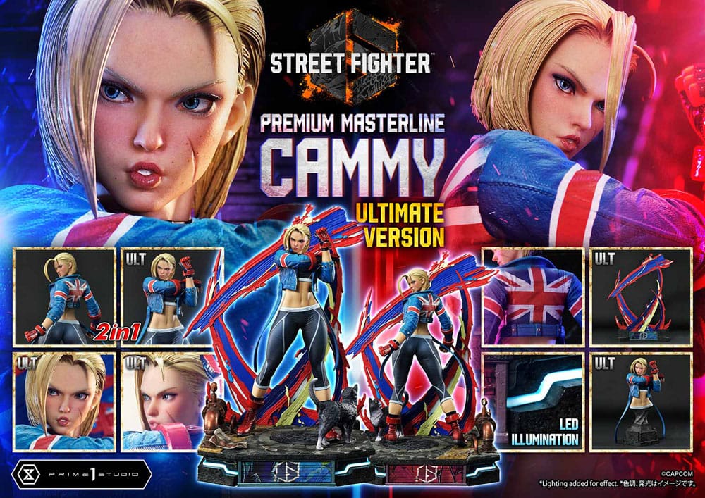 Street Fighter Cammy Bonus Version 55 cm 1/4 Ultimate Premium Masterline Series Statue