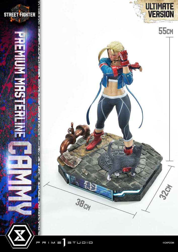 Street Fighter Cammy Bonus Version 55 cm 1/4 Ultimate Premium Masterline Series Statue