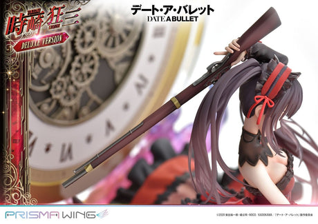 Date A Live Fragment: Date A Bullet Prisma Wing PVC Statue 1/7 Kurumi Tokisaki Deluxe Version 37 cm