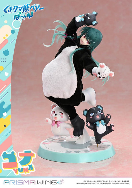Kuma Kuma Kuma Bear Punch! Prisma Wing PVC Statue 1/7 Yuna 28 cm