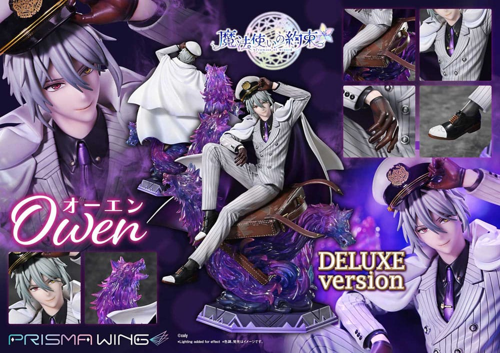 Promise of Wizard Prisma Wing Owen 26 cm 1/7 Deluxe Version PVC Statue