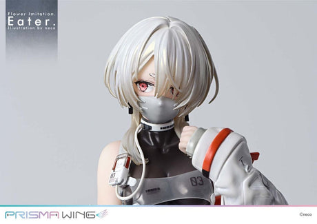 Flower Imitation Prisma Wing PVC Statue 1/7 Eater Illustration by neco 32 cm