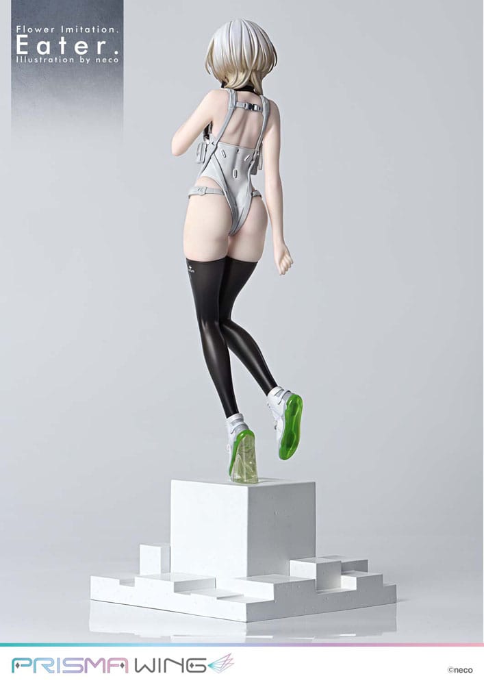 Flower Imitation Prisma Wing PVC Statue 1/7 Eater Illustration by neco 32 cm