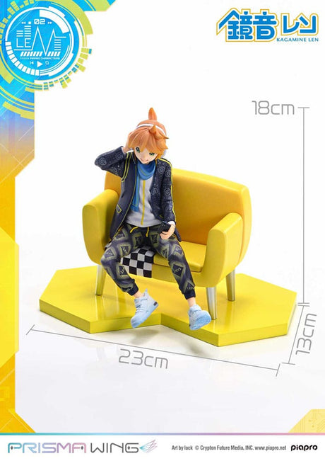 Vocaloid Piapro Characters Prisma Wing PVC Statue 1/7 Kagamine Len (Art by lack) 18 cm
