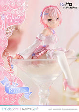 Re:ZERO Starting Life in Another World Prisma Wing PVC Statue 1/7 Ram Glass Edition 24 cm