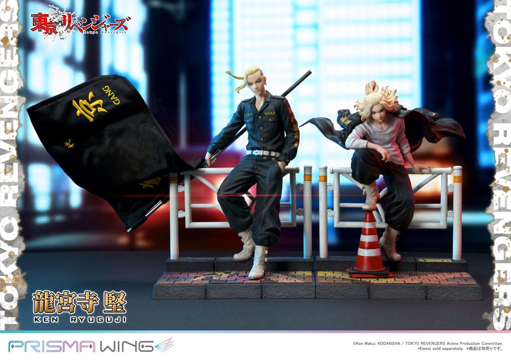 Tokyo Revengers Prisma Wing Ken Ryuguji 1/7 Scale PVC Statue