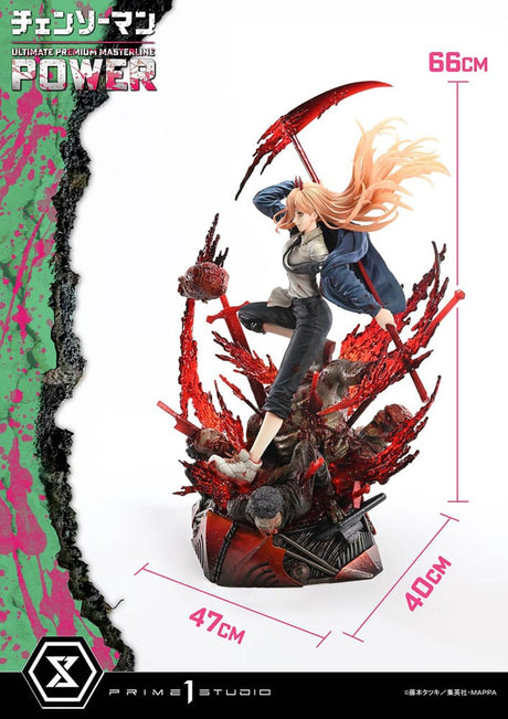 Chainsaw Man Ultimate Premium Masterline Series Power 66 cm 1/4 Statue