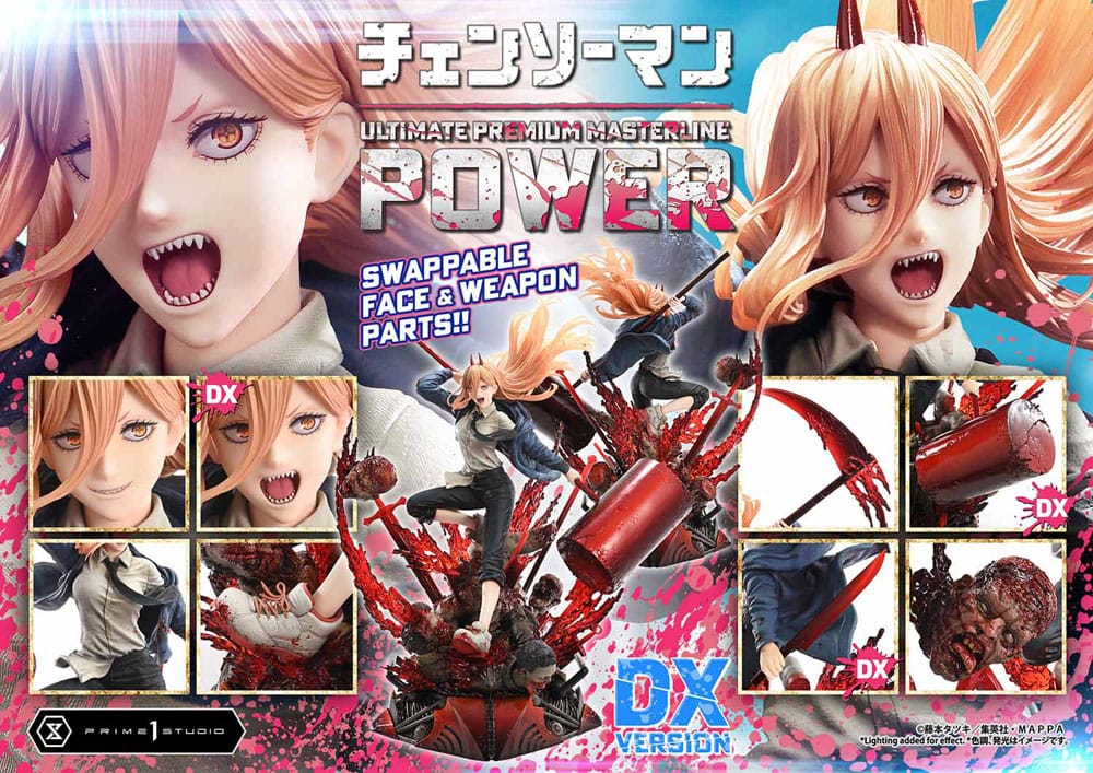 Chainsaw Man Ultimate Premium Masterline Series Power 66 cm 1/4 Deluxe Version Statue