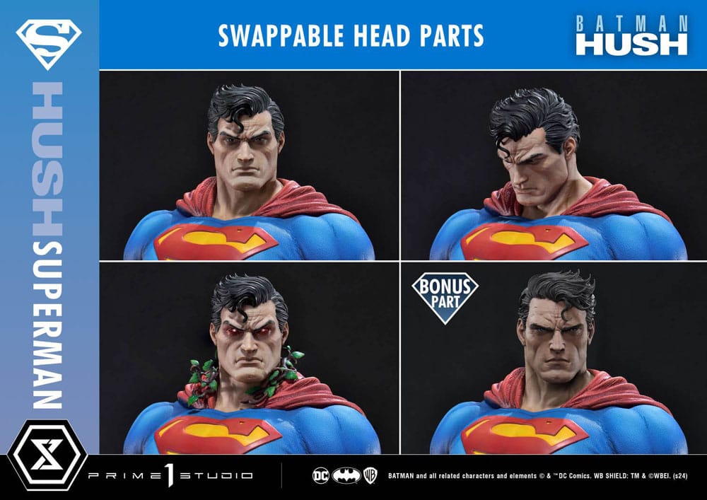 DC Comics Batman: Hush (Comic) Superman Bonus Version 77 cm 1/4 Premium Masterline Series Statue