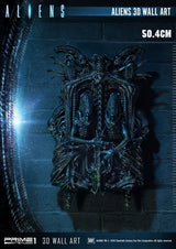 Aliens 32 x 50 cm 3D Wall Art