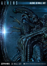 Aliens 32 x 50 cm 3D Wall Art