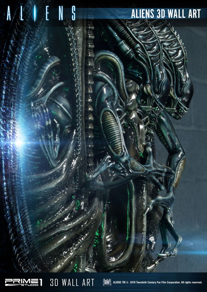 Aliens 32 x 50 cm 3D Wall Art