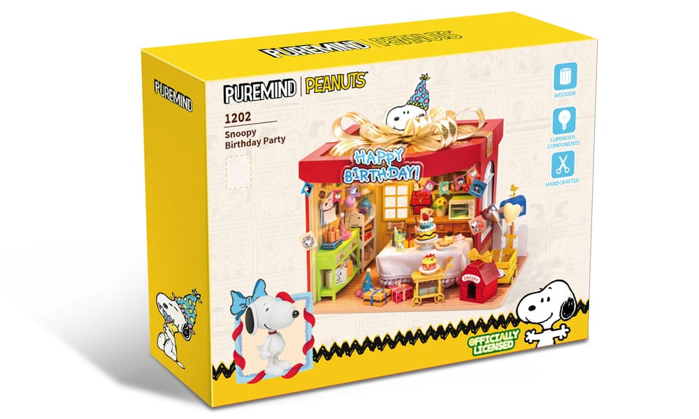 Peanuts Puremind Construction Birthday Party