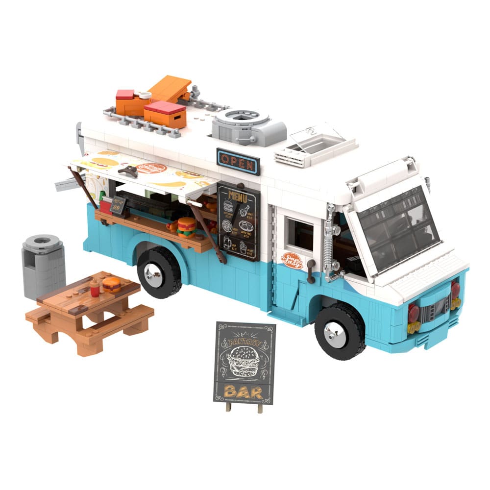 Original-Joyside Series Retro Food Truck 19 cm Construction Set