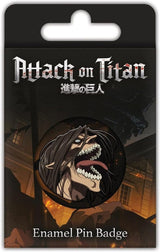 Attack on Titan Enamel Pin Badge S3 (Eren Titan Rage)