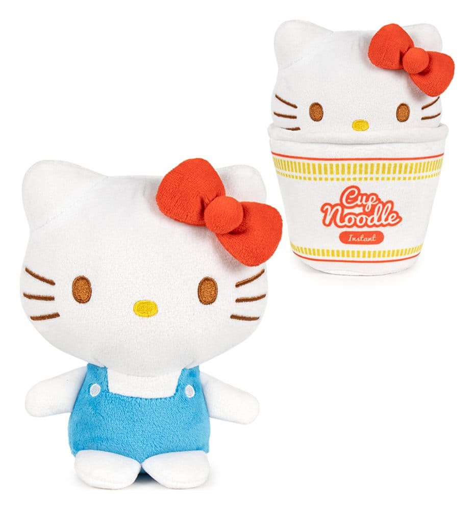 Hello Kitty &amp; Friends Plush Figures - Cup Noodles 16 cm Assortment (24)