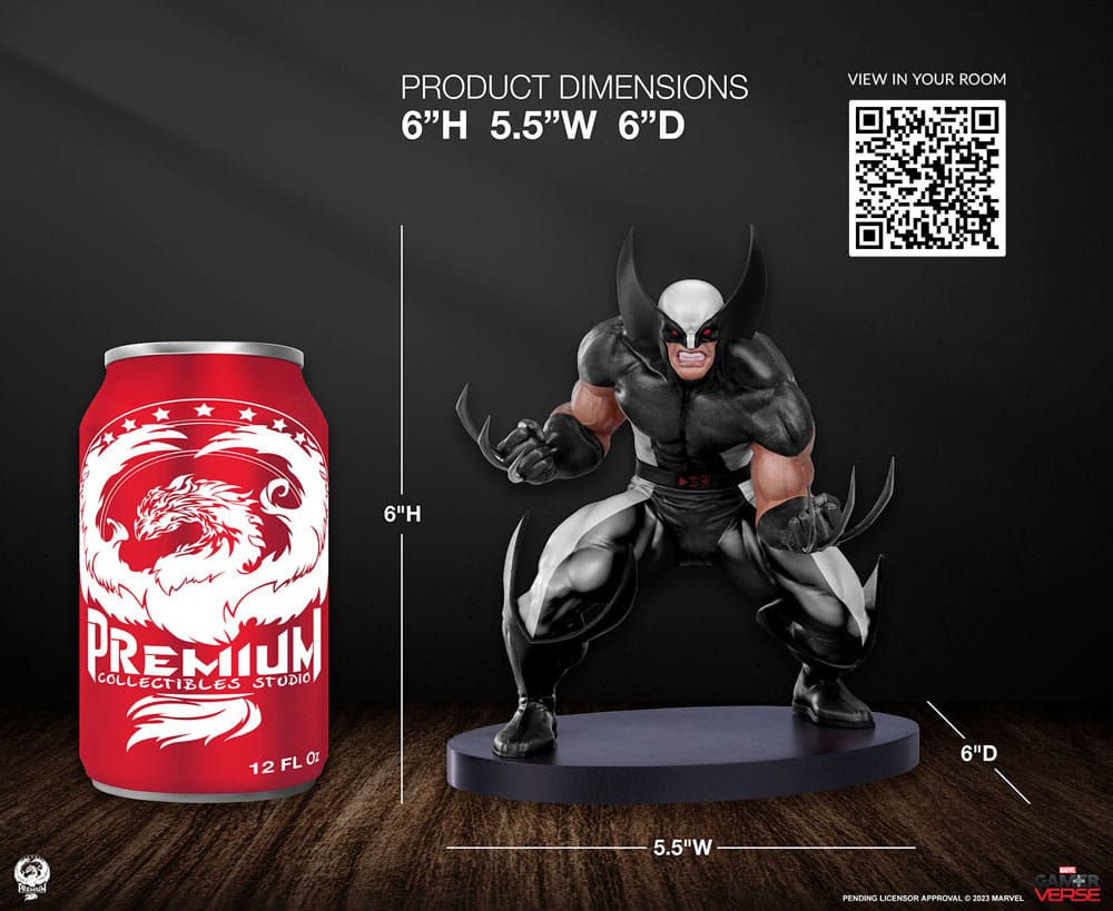 Marvel Gamerverse Classics Wolverine (X-Force Edition) 15 cm 1/10 Scale PVC Statue
