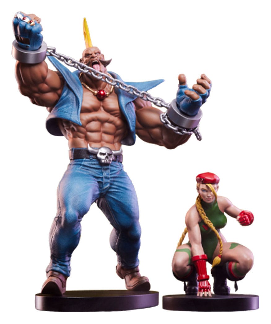 Street Fighter Cammy & Birdie 24cm 1/10 Scale PVC Statues