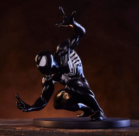 Marvel Gamerverse Classics Spider-Man (Black Suit Edition) 13cm 1/10 Scale PVC Statue