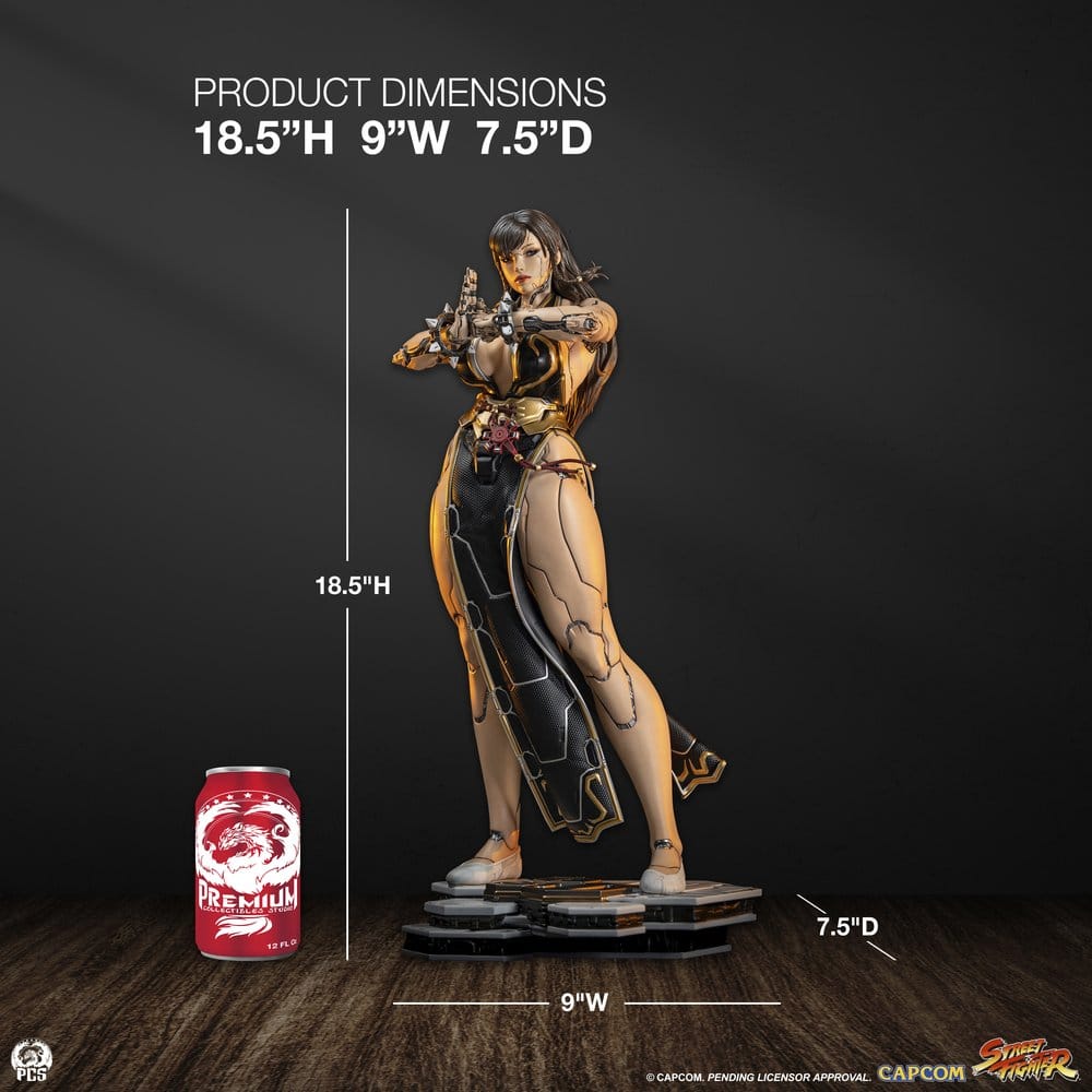 Street Fighter Statue 1/4 Chun-Li Android Battle Edition 47 cm