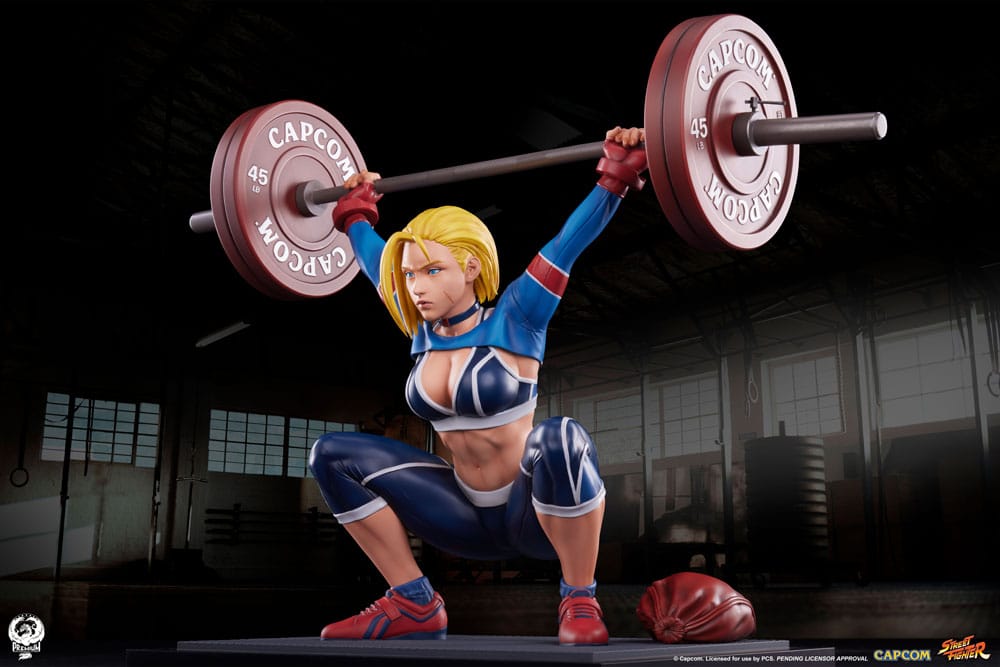 Street Fighter Cammy: Powerlifting SF6 41 cm 1/4 Premier Series Statue