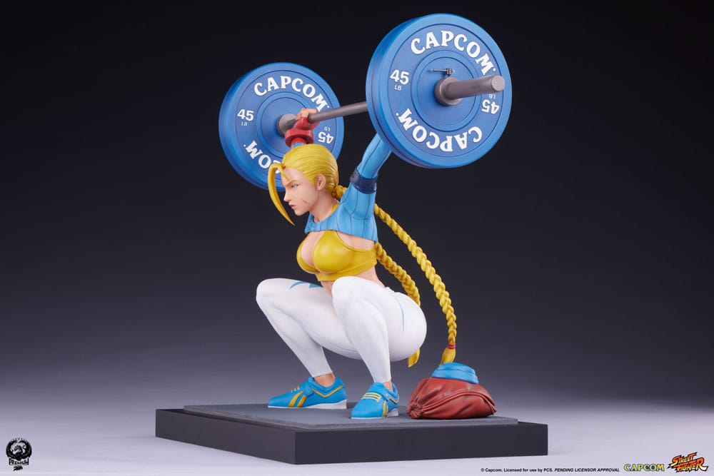 Street Fighter Cammy: Powerlifting Alpha 41 cm 1/4 Premier Series Statue