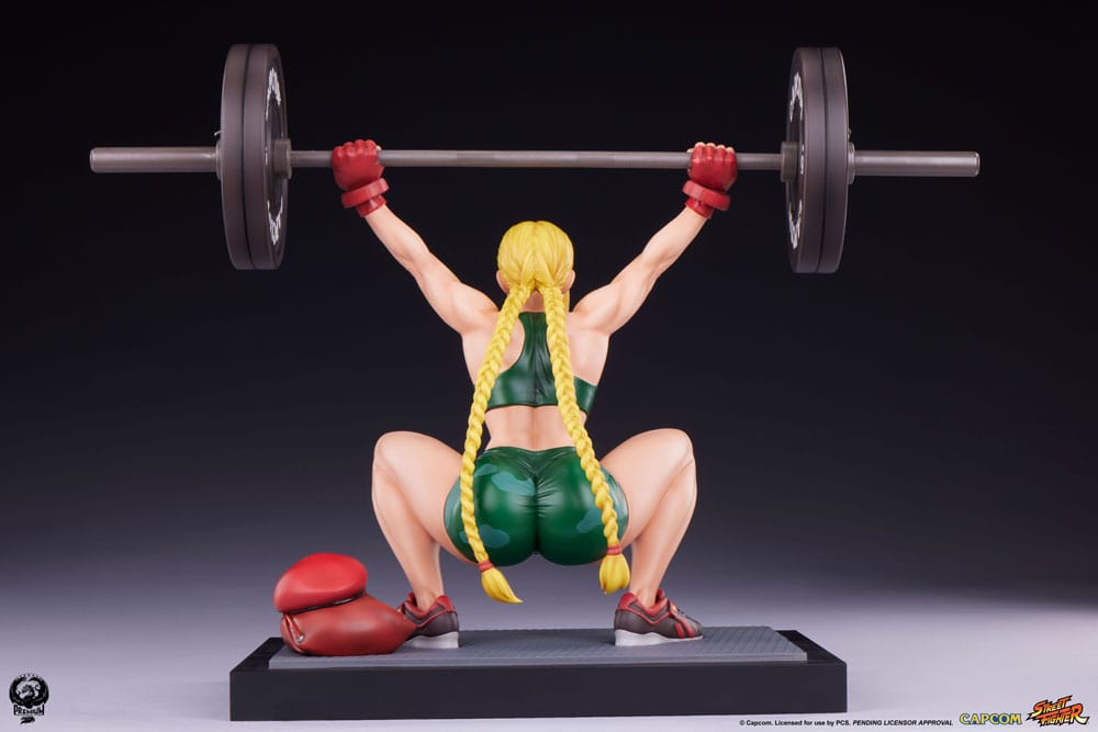 Street Fighter Cammy: Powerlifting 41 cm 1/4 Premier Series Statue