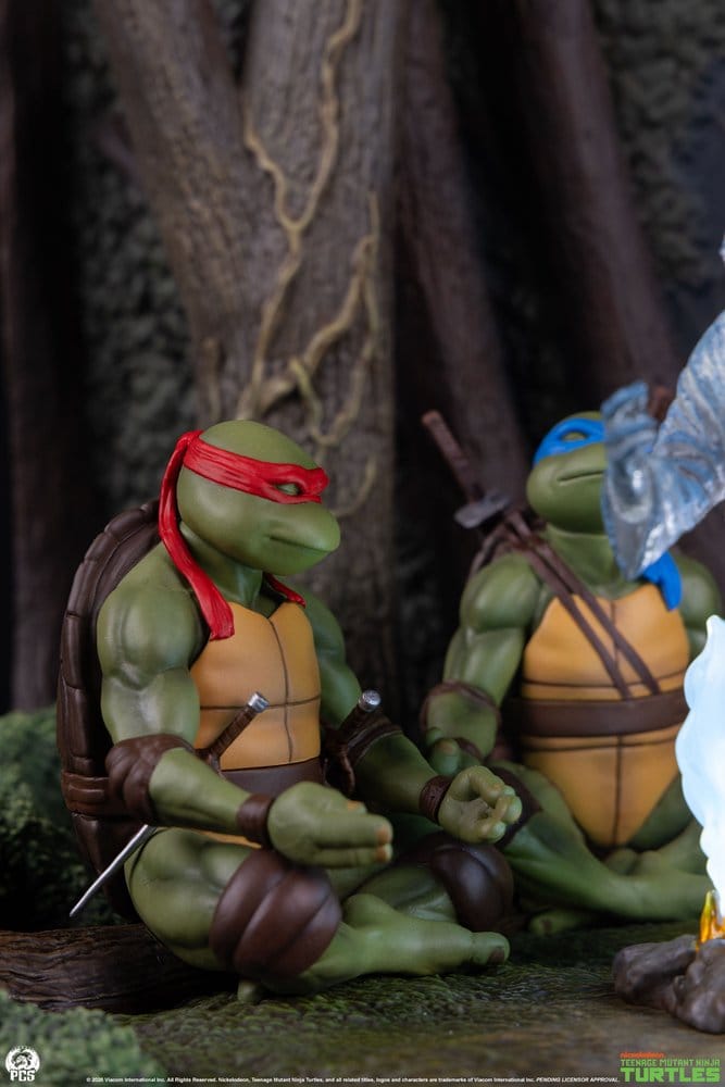 Teenage Mutant Ninja Turtles (Movie Moments) Mini Scale Diorama Splinter's Spirit 36 cm