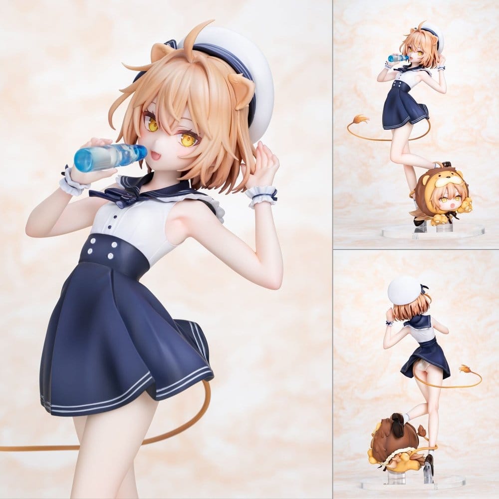 Original Character PVC Figure 1/6 Rurudo Lion Marine Sailor Ver. 28 cm