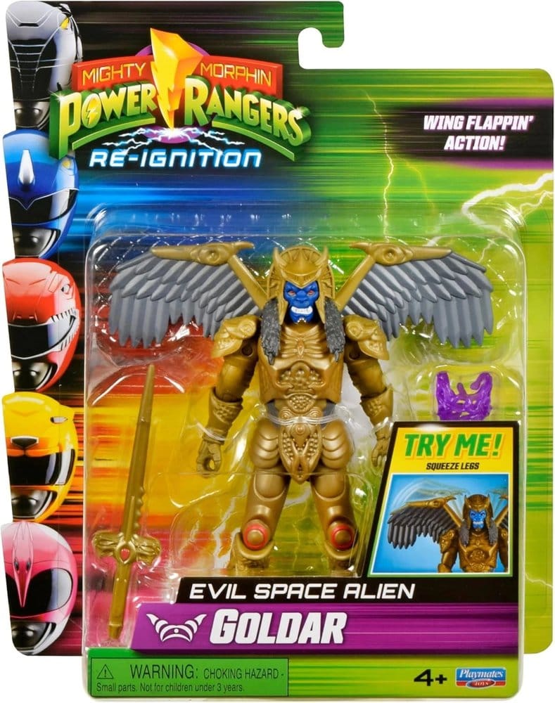 Power Rangers Evil Space Alien Action Figure Goldar 13 cm