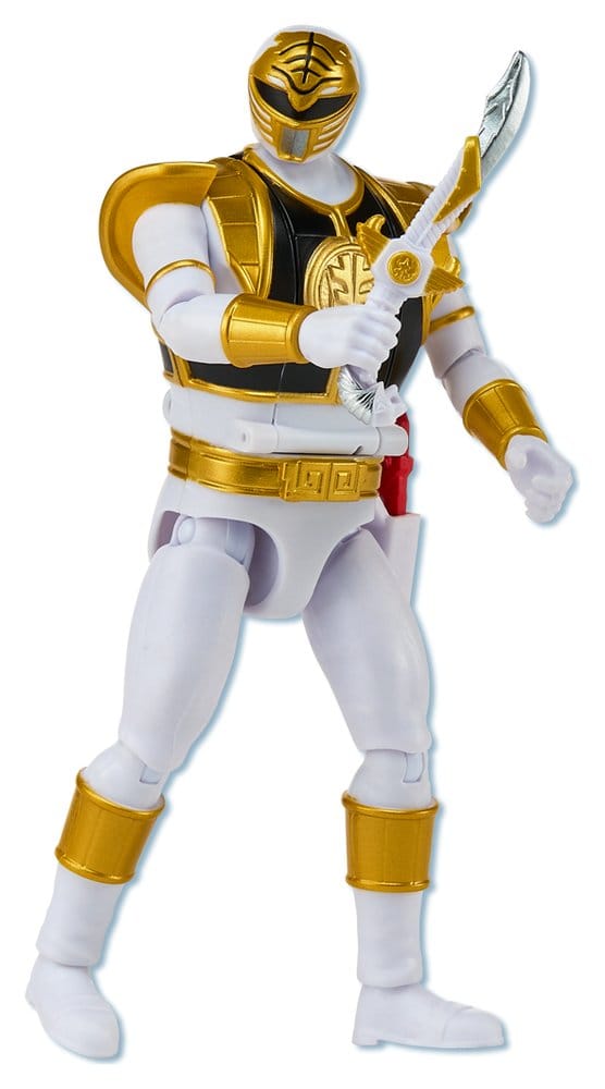 Power Rangers Auto-Morphin Action Figure White Ranger 15 cm