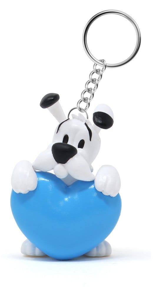 Asterix Keychain Dogmatix Blue Heart