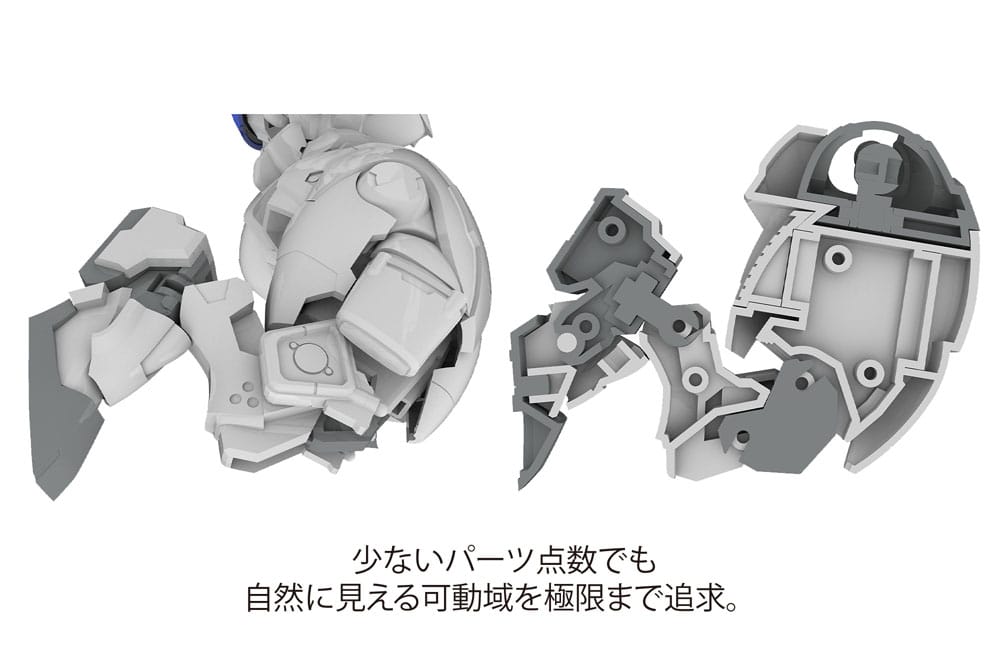 POWERDoLLS2 X-4+(PD-802) PLD 13 cm 1/48 Plastic Model Kit