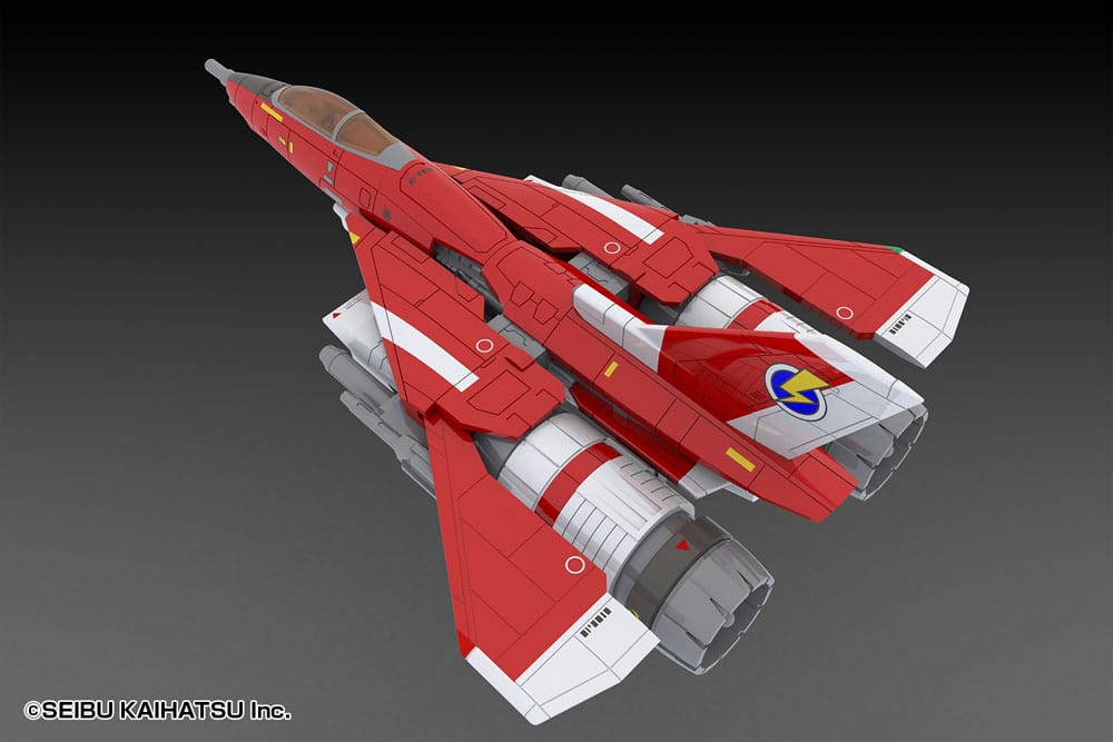 Raiden II Raiden Mk-II 2P Red Colour 18 cm 1/100 Plastic Kit