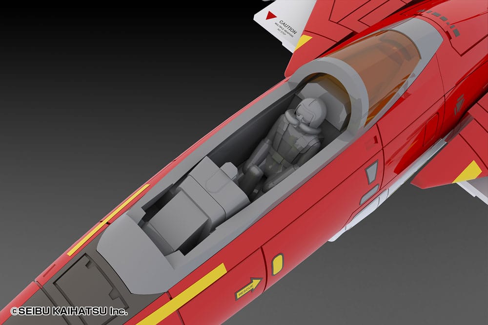 Raiden II Raiden Mk-II 2P Red Colour 18 cm 1/100 Plastic Kit