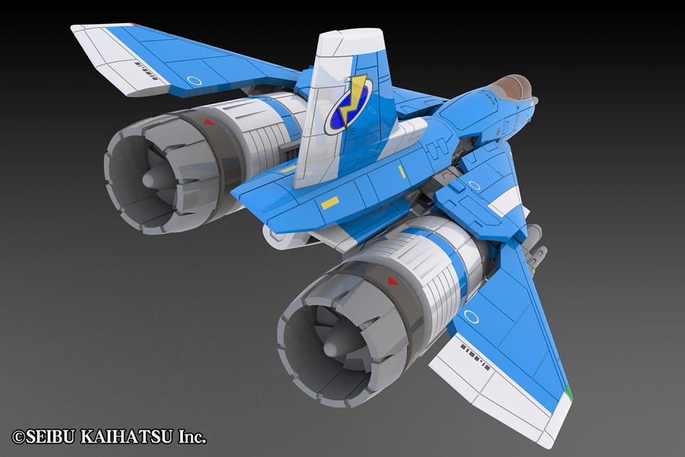 Raiden II Raiden Mk-II 2P Blue Colour 18 cm 1/100 Plastic Kit