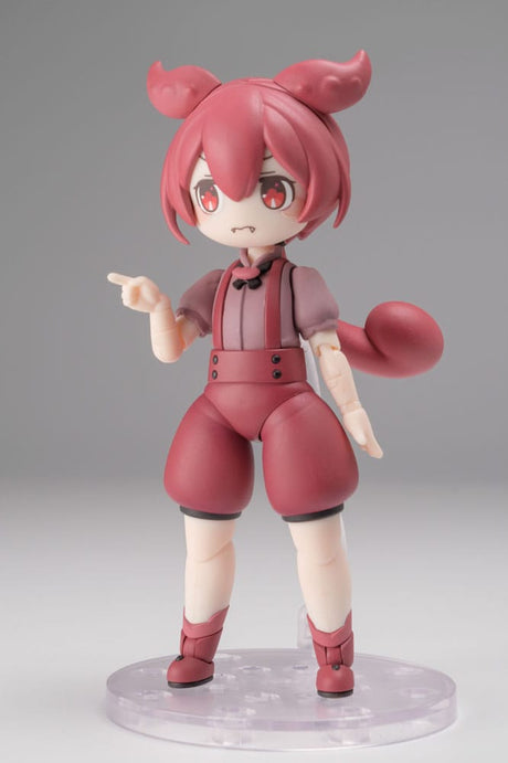 Tohoku Zunko Plafia Ankomon Mini Figure Set 10 cm 1/12 Plastic Model Kit