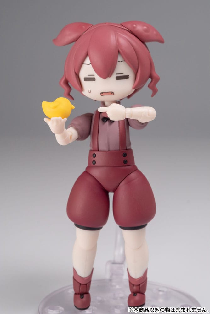 Tohoku Zunko Plafia Ankomon Mini Figure Set 10 cm 1/12 Plastic Model Kit