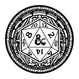 Dungeons & Dragons Pins Blind Box Mystery Mystery D20 Pins Assortment (10)