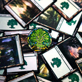 Magic: The Gathering Pins Blind Box Mystery Stained Glass Lands Assortment (10)