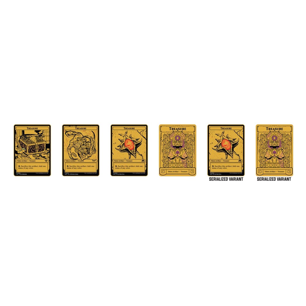 Magic: The Gathering Token Blind Box Mystery Treasure Token Assortment (10)