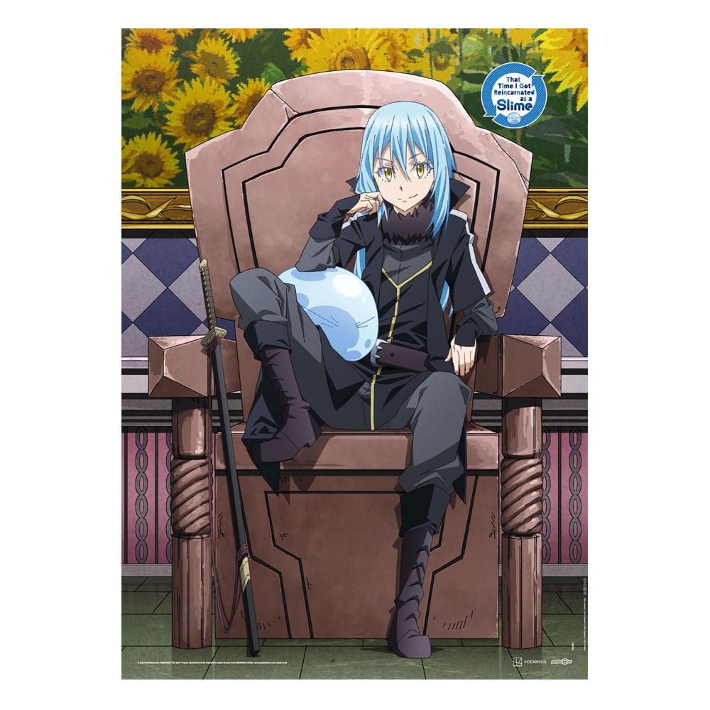 That Time I Got Reincarnated as a Slime Demon Lord Rimuru 84 x 118 cm Fabric Poster