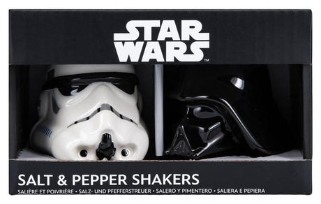 Star Wars Salt and Pepper Shakers Darth Vader and Stormtrooper