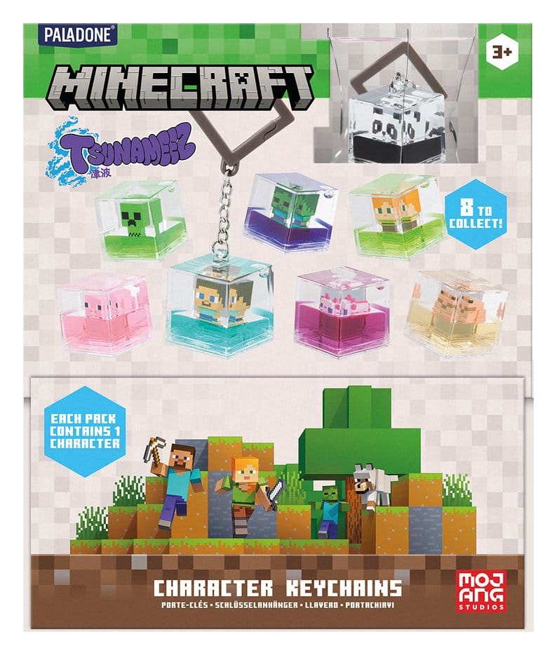Minecraft Bobbin Bag Clips Blind Box Assortment (25)