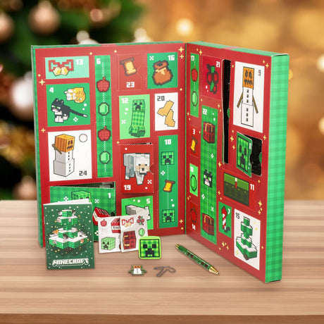 Minecraft Advent Calendar Stationery 24 Day