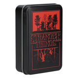 Stranger Thinngs 5 Playing Cards Metal